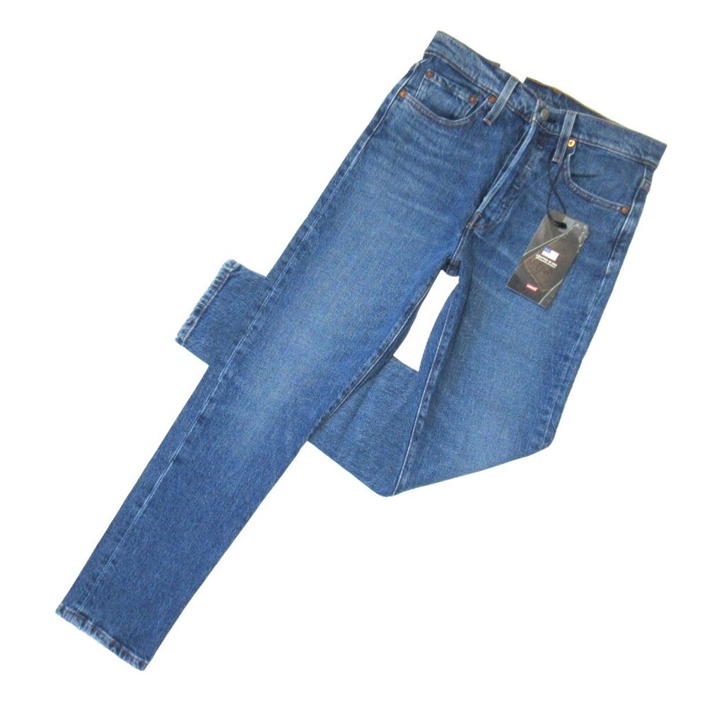 NWT Levi's 501 Skinny in We The People Heavyweight Stretch Denim Crop Jeans 27